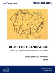 Blues for Grandpa Joe Jazz Ensemble sheet music cover Thumbnail